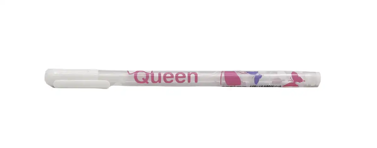 Queen Rollerball pen, White, 188