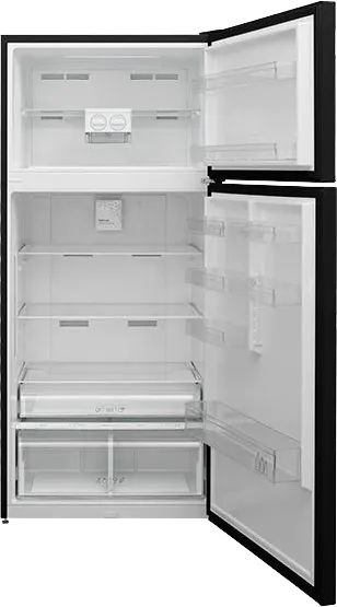 Iceberg Refrigerator, No Frost, 625 Liters, Digital Screen, Black, ICEBERG-62BD