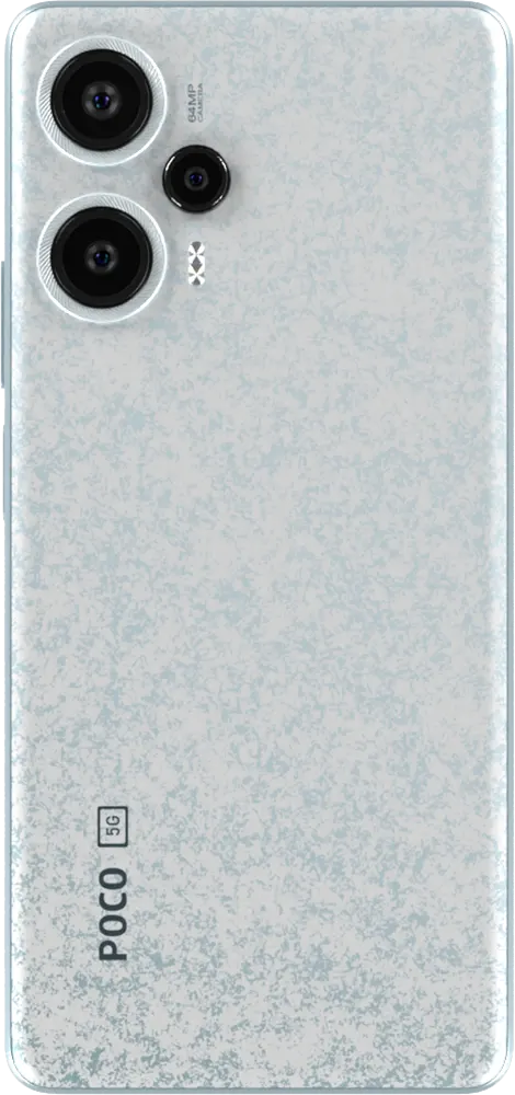 Poco F5 Dual SIM Mobile, 256GB Internal Memory, 12GB RAM, 5G Network, White