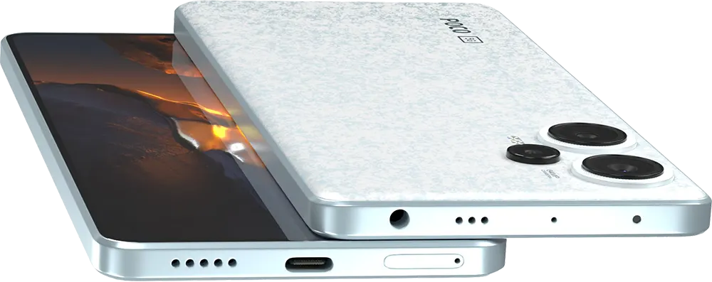 Poco F5 Dual SIM Mobile, 256GB Internal Memory, 12GB RAM, 5G Network, White