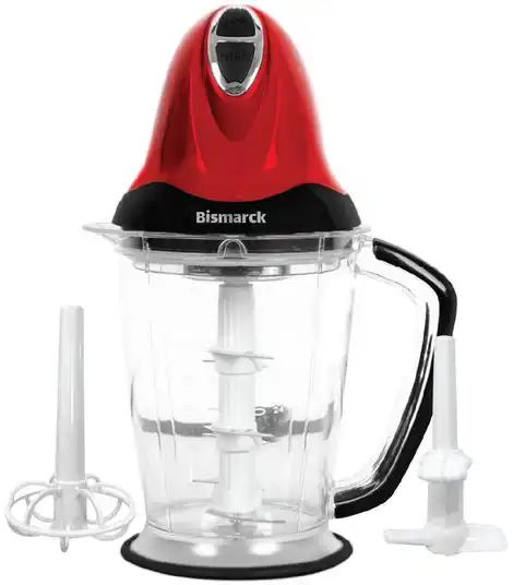 كبة بيسمارك، 375 وات، 1.5 لتر،أسودx أحمر ،B-M520