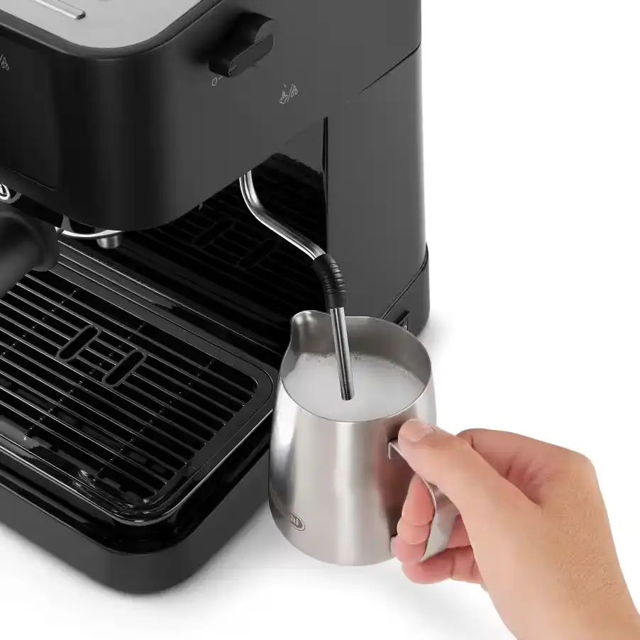 ماكينة تحضير قهوة الإسبريسو ديلونجي، 1100 وات، أسود ، EC235BK