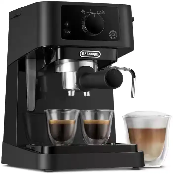 DeLonghi Espresso Coffee Maker, 1100 Watt, Black, EC235BK