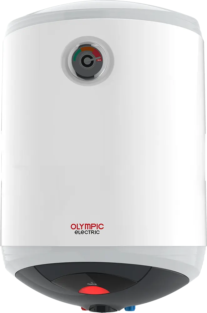Olympic Hero Electric Water Heater 50 Liters, Indicator, White