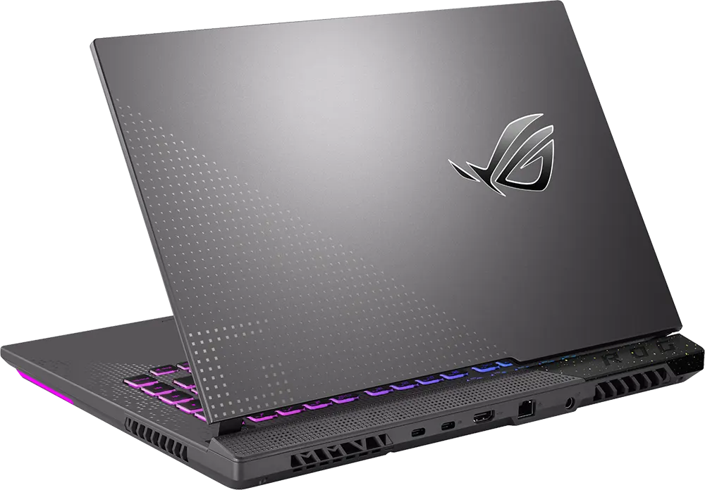 Asus Rog Strix G15 G513IE-HN006W Laptop, AMD Ryzen™ 7-4800H, 16GB RAM, 1TB SSD, NVIDIA® GeForce RTX™ 3050 Ti 4GB GDDR6, 15.6 Inch FHD, Windows 11, Gray