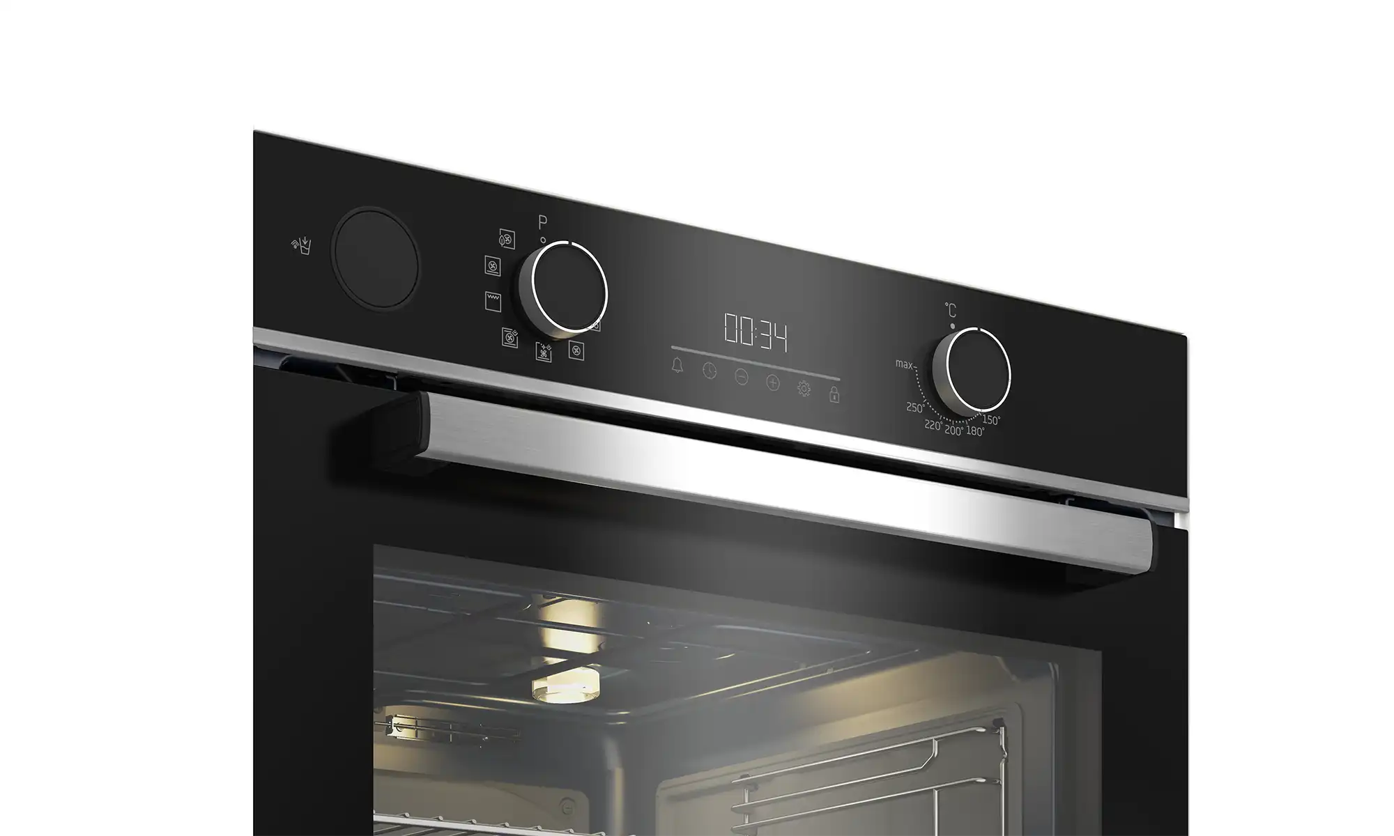 Beko Built-in Oven, 60 cm, electricity, 72 Liters, Digital, Black, BBIS13300XMSE