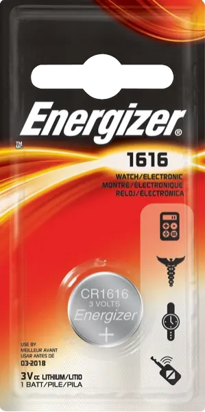 Energizer Lithium Batteries, 1 Battery, CR1616