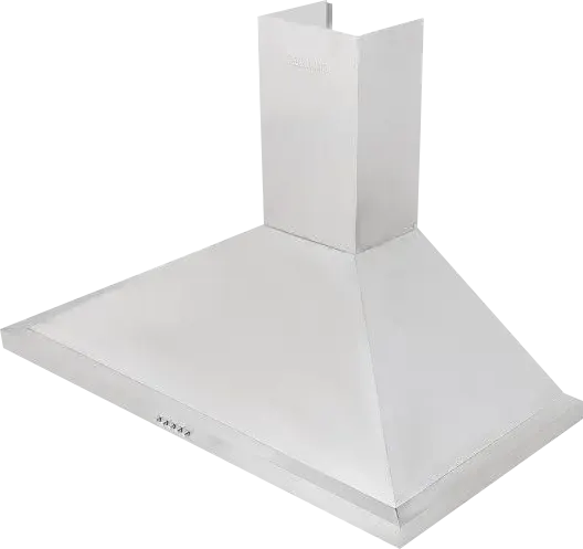 Black and White Pyramid Built-In Hood, 90 cm, 3 Speeds, Silver, CY.970