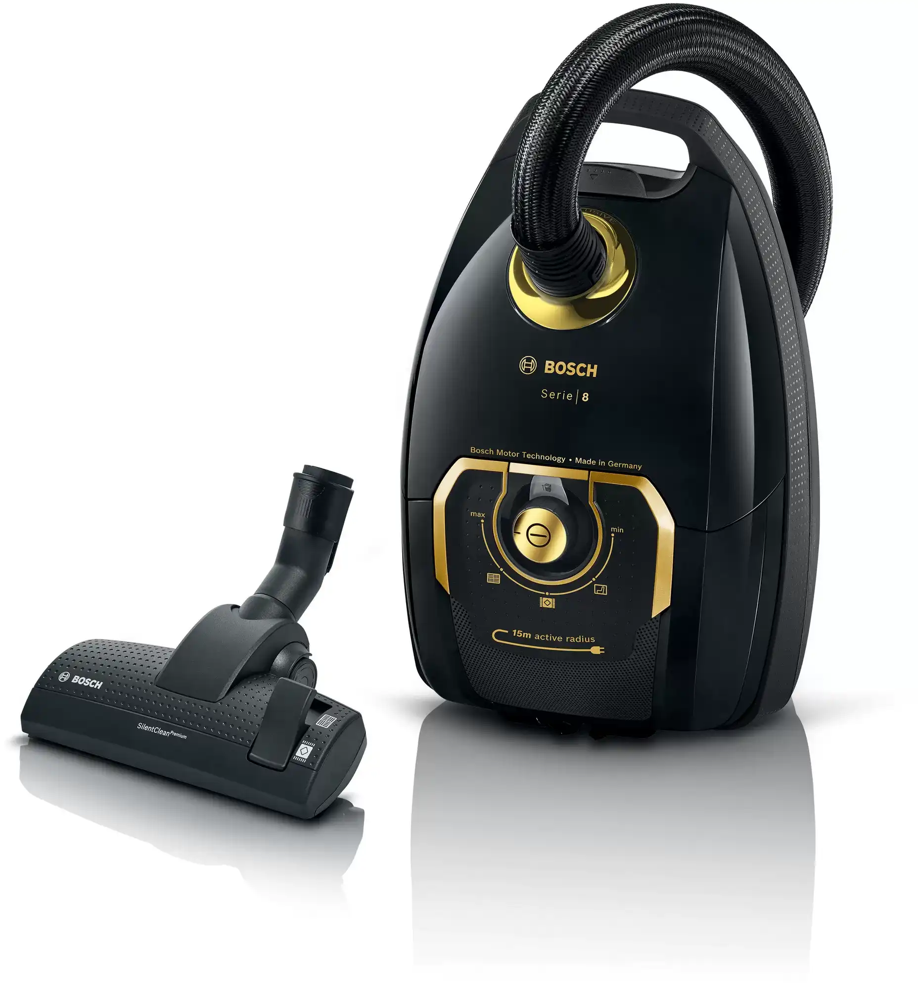 Bosch Vacuum Cleaner, 1700 Watt, 5 Liters, Black, BGL38GOLD