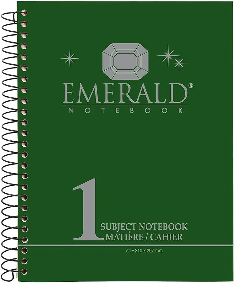 Mintra A4 Spiral One Subject Notebook, 144 Sheets, Assorted Color