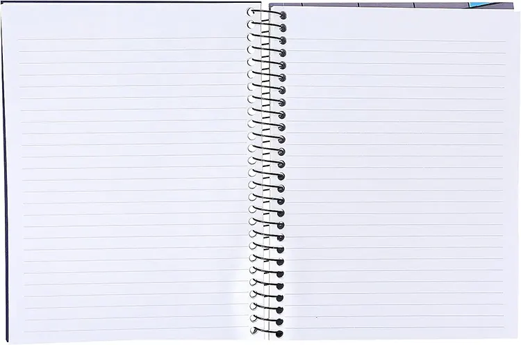 Mintra A4 Spiral One Subject Notebook, 144 Sheets, Assorted Color