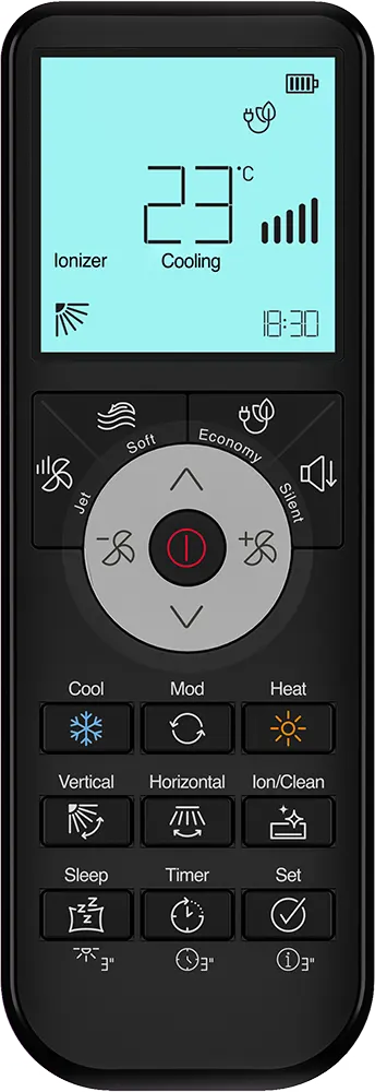 تكييف هواء سبليت بيكو 2.25 حصان، بارد& ساخن ، سمارت انفرتر، واى فاي، فضي، BIHT184W0S