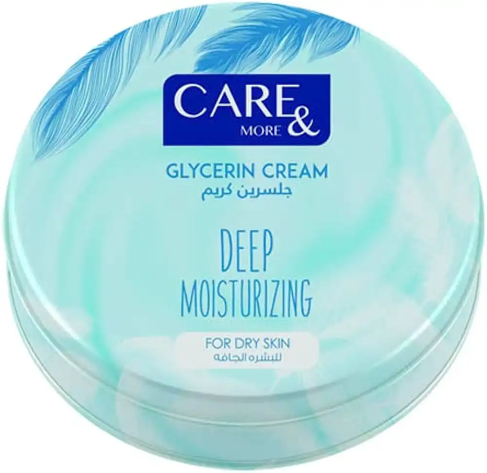 Care & More Glycerin Moisturizing Cream, Deep Moisturizer for Dry Skin, 75 ml.