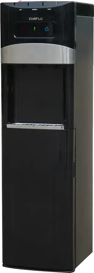 مبرد مياه كاسيل ،3 حنفية (بارد – فاتر – ساخن)، تحميل علوي، ثلاجة ، أسود، WD3055R