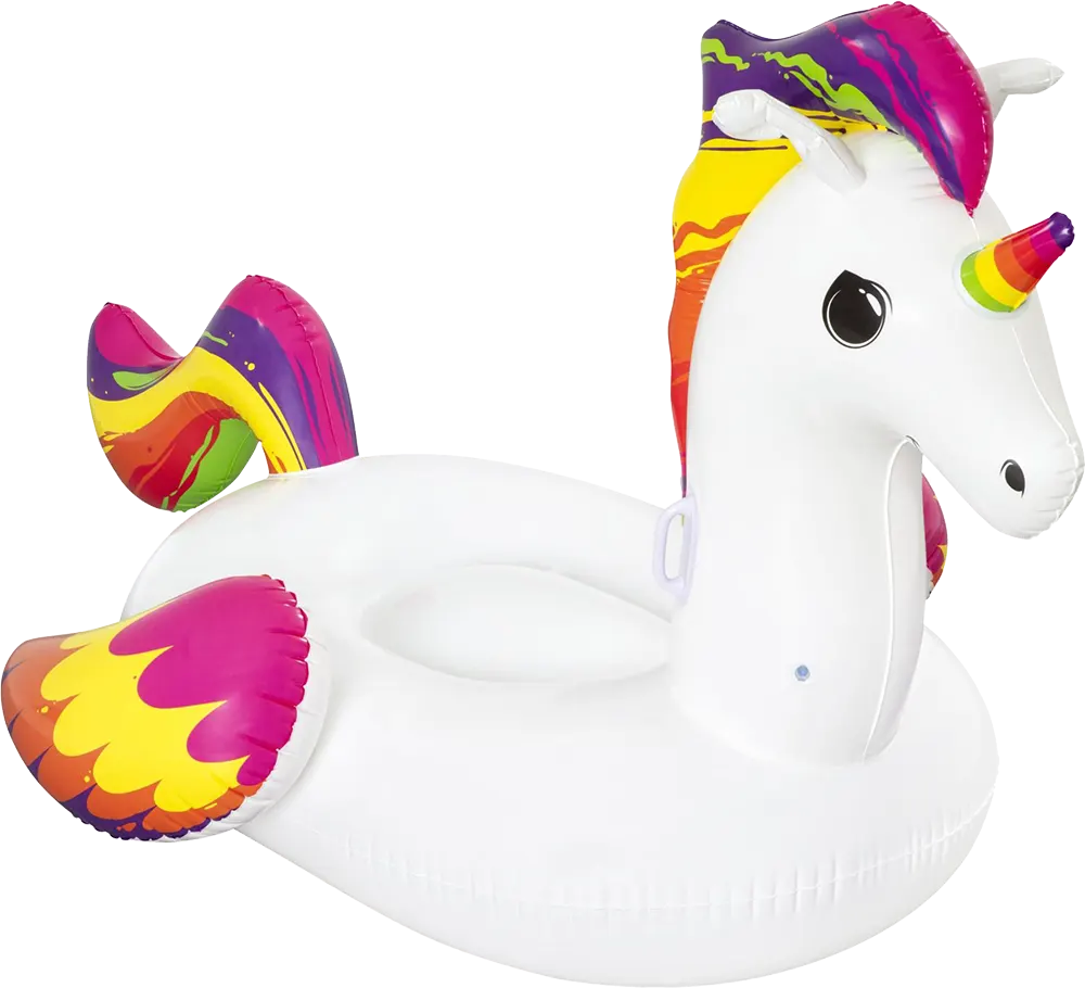 Bestway Inflatable Swimming Unicorn , White, 41113