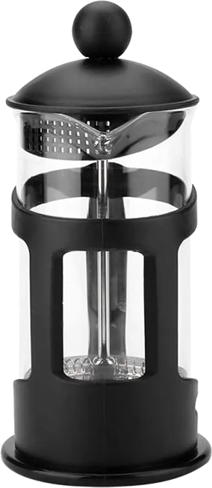 ماكينة تحضير القهوة الفرنسية ،بلاستيك،أسود