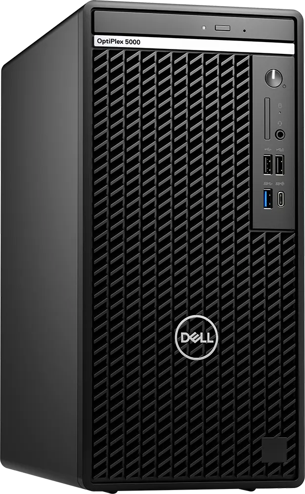 Desktop PC Dell Optiplex 5000 Intel Core I5-12500, 4GB RAM, 1TB HDD Hard Disk, Intel HD Graphics ,Keyboard & Mouse , Black