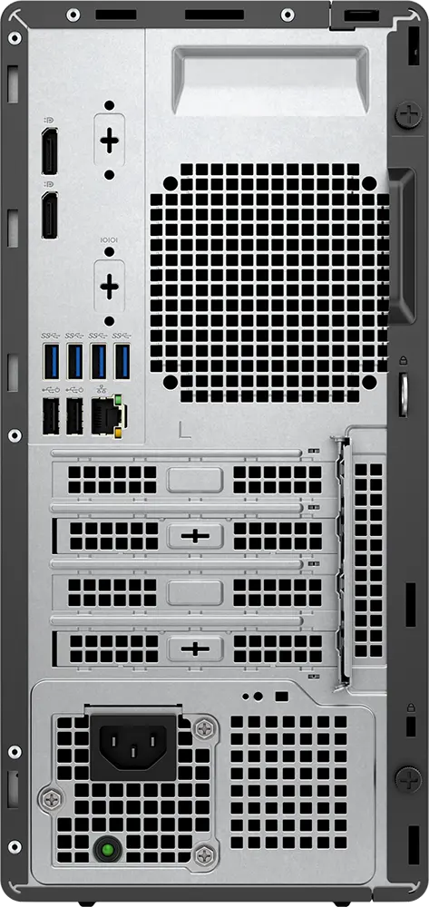 كمبيوتر مكتبي ديل اوبتيليكس 5000 إنتل كور I5-12500 ، رامات 4 جيجابايت ، هارد 1 تيرابايت HDD ، بطاقة رسومات Intel UHD ، لوحة مفاتيح & ماوس ، أسود