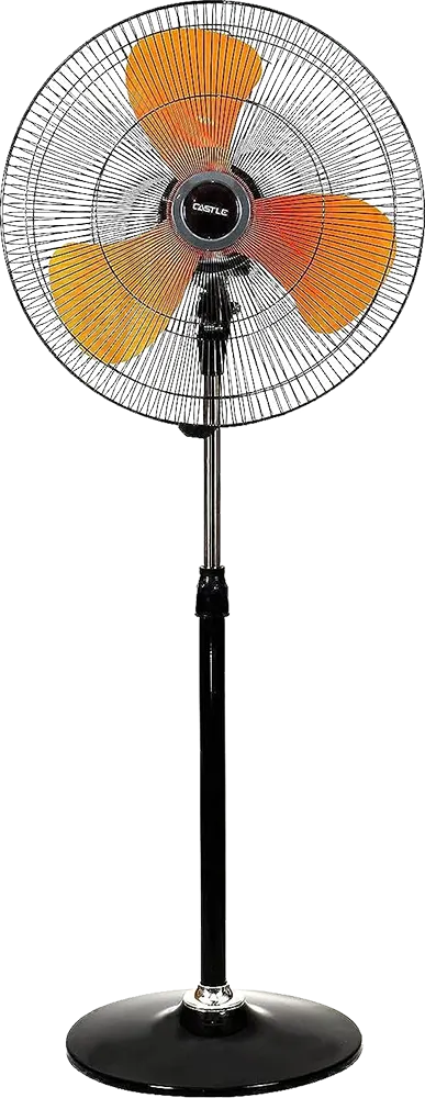 مروحة ستاند كاسيل 20 بوصة، 3 سرعات- اسود* برتقالي، FAS.1020