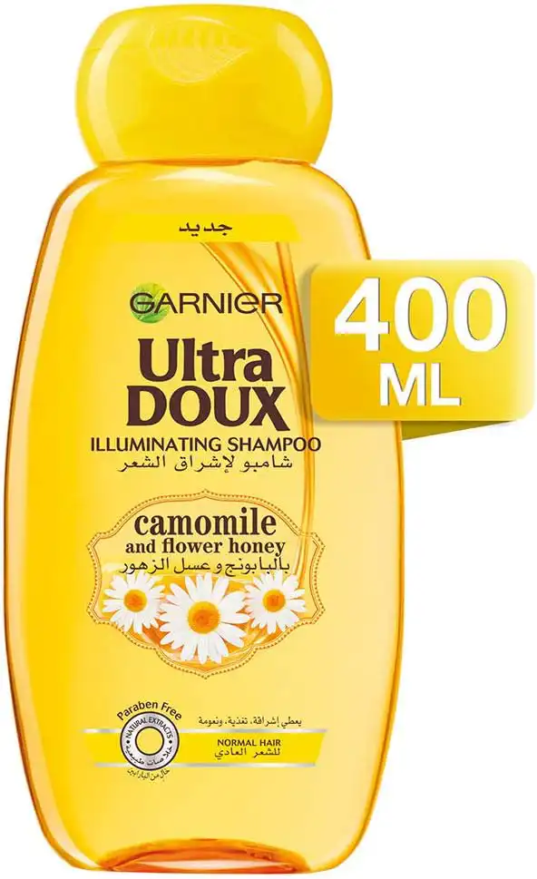 شامبو بالكاموميل و العسل من غارنييه الترا دو  400 مل