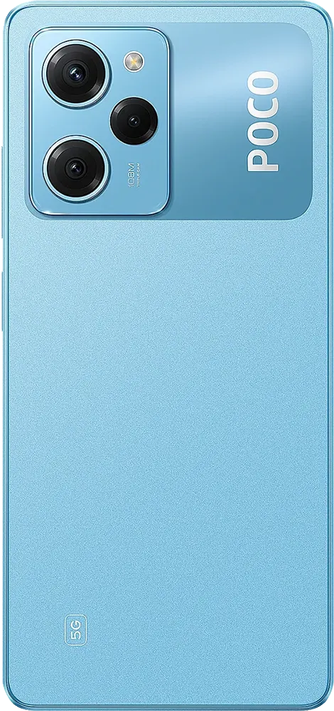 Poco X5 Pro Dual SIM, 256GB Memory, 8GB RAM, 5G, Blue