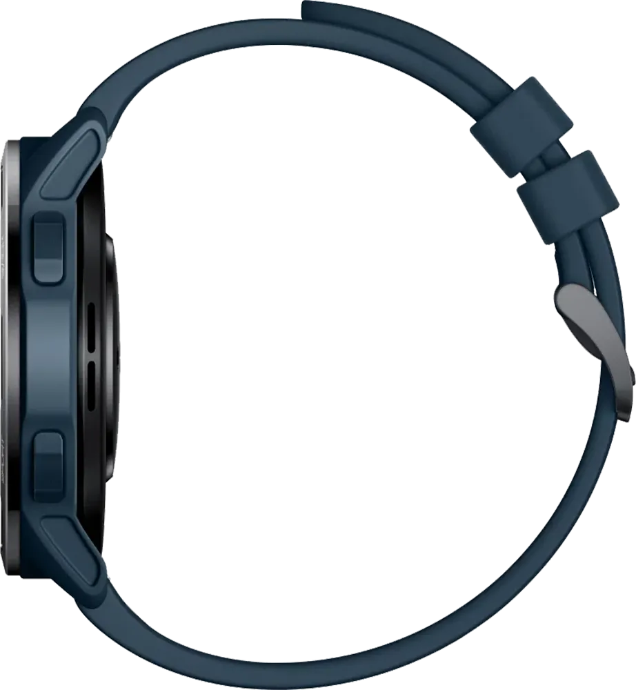 ساعة شاوميS1 أكتيف الذكية، شاشة اموليد 1.43 بوصة ، سوار سيليكون، مقاومة للماء ، أزرق