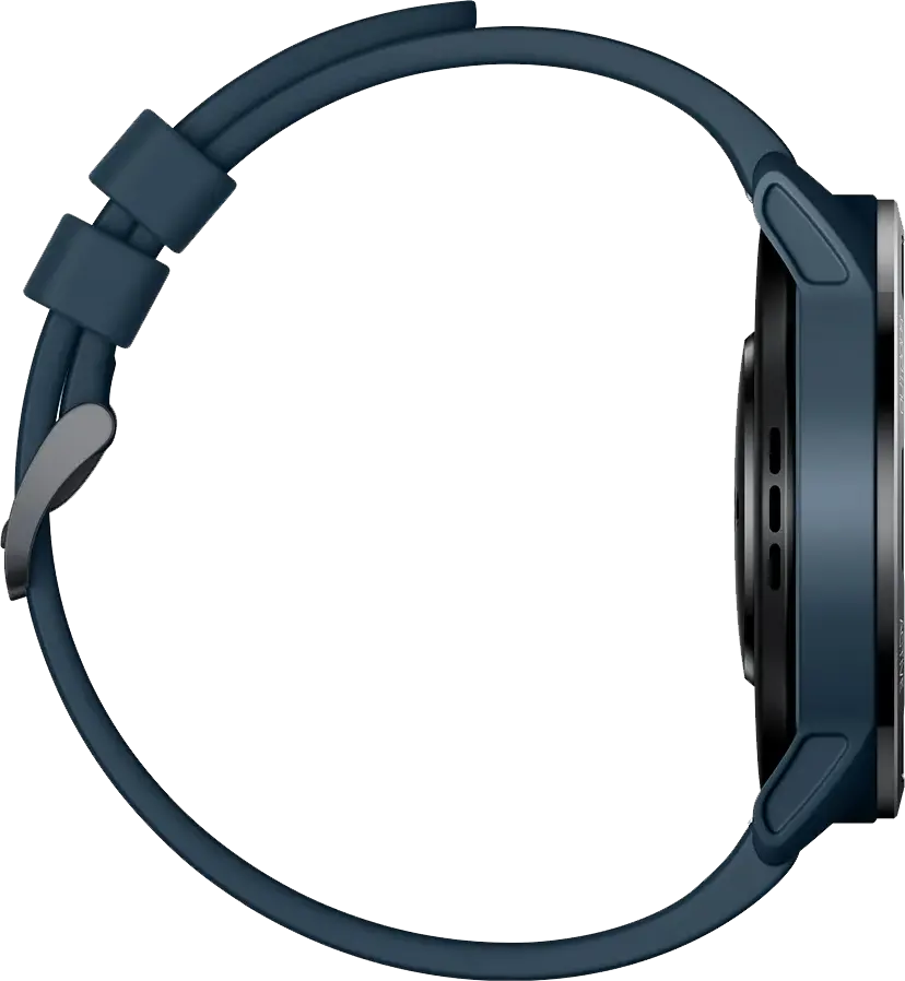 ساعة شاوميS1 أكتيف الذكية، شاشة اموليد 1.43 بوصة ، سوار سيليكون، مقاومة للماء ، أزرق