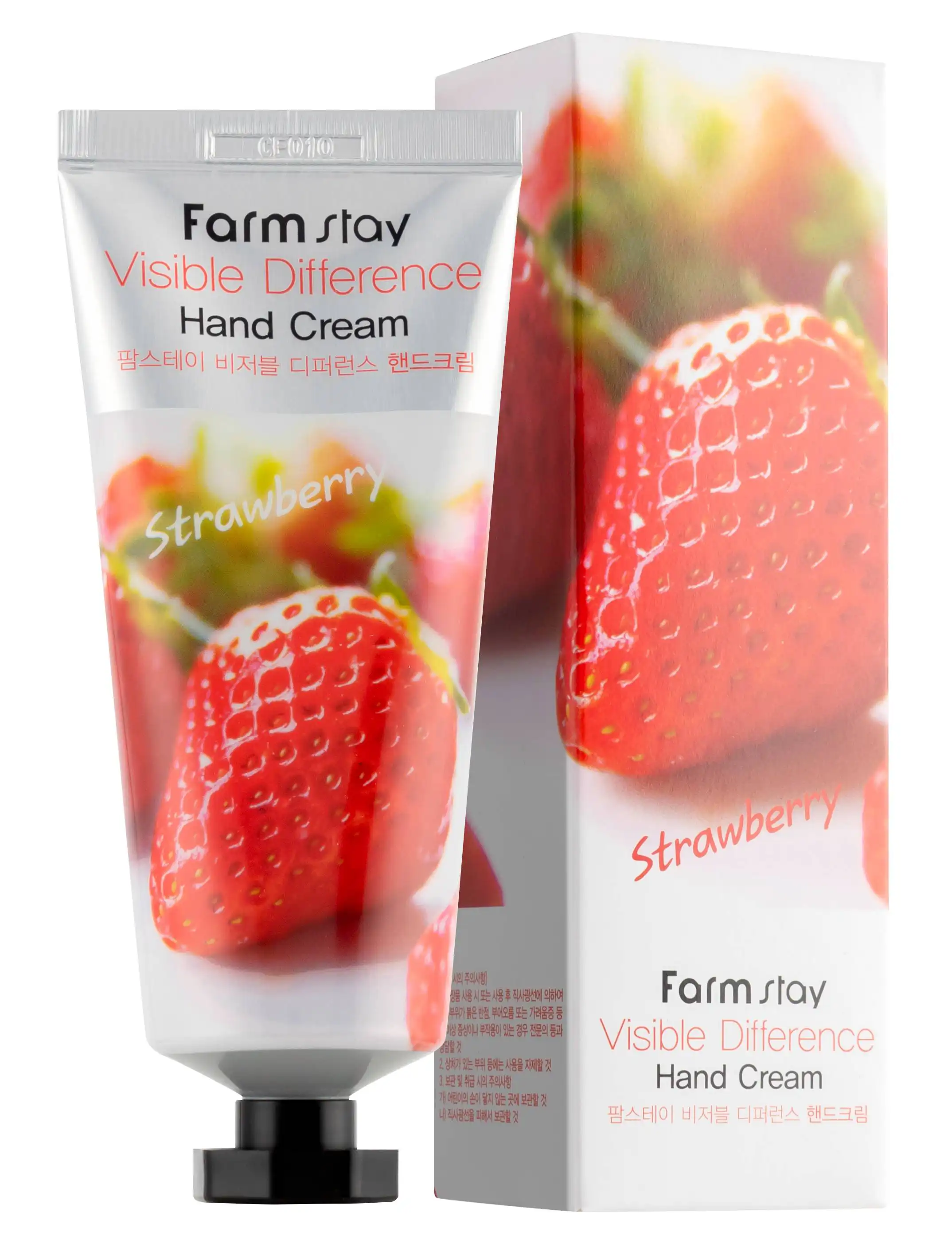 FarmStay Visible Difference Hand Cream with strawberry 100 gm