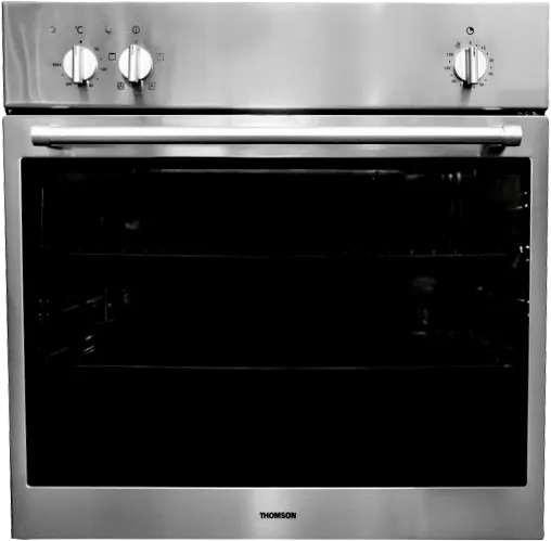 Thomson Built-in Oven 60cm, 75L, Gas, Grill, Fan, Black*Silver, TO6GGV-S F