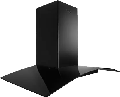 Purity Built-in Pyramidal Hood , 90 cm, 3 Speeds, Black, CAPPE BL 90