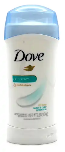 Dove Deodorant Stick for Women, Sensitive Skin, Roll-On, 74 ml