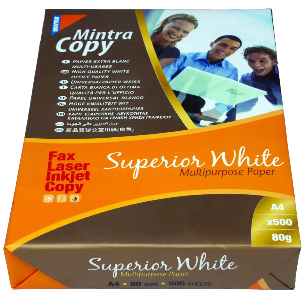 Mintra Copy Paper A4 Multi-Purpose, 80 gsm, 500 Sheets, Gold