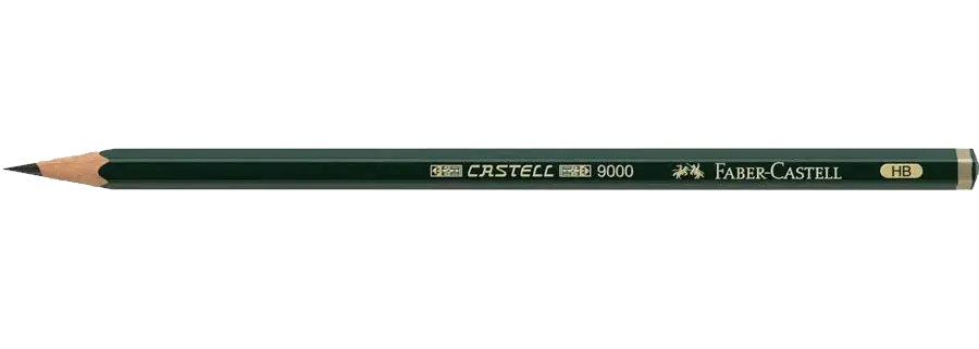 Faber-Castell HB 9000 Graphite Pencil