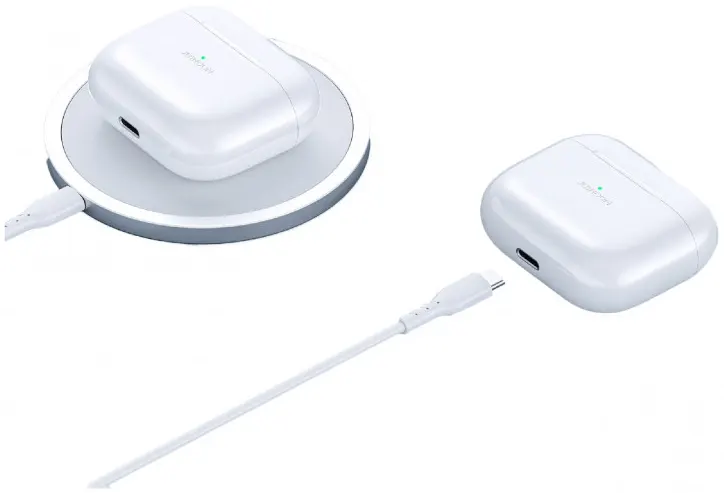 Joyroom earbuds Pro JR-T03S  , Bluetooth 5.0, 360 mAh battery, white