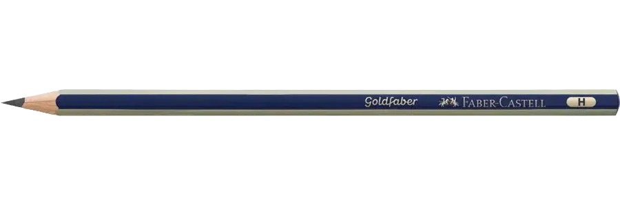 Faber-Castell Goldfaber 1221 Graphite Pencil H