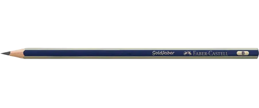 Faber Castell Goldfaber 1221 Graphite Pencil B