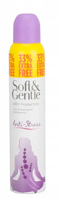 مزيل عرق سبراي انتي ستريس من سوفت اند جينتل 200 مل