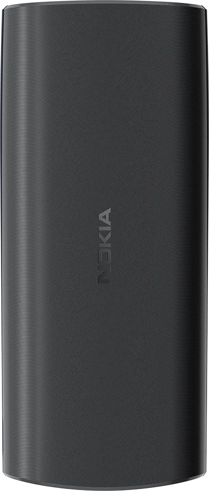 Nokia 105 (2023) TA-1557 DS mobile phone, dual SIM, 4 MB internal memory, 4 MB RAM, 2G network, charcoal black