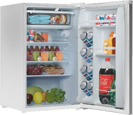 Pluto Defrost Mini Bar Refrigerator, 91 Liters, 1 Door, White, BC-91