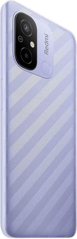 REDMI 12C Dual SIM, 128GB Memory, 6GB RAM, 4G LTE, Lavender Purple