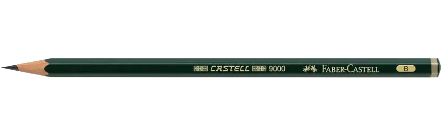 Faber-Castell 9000 Graphite Pencil B