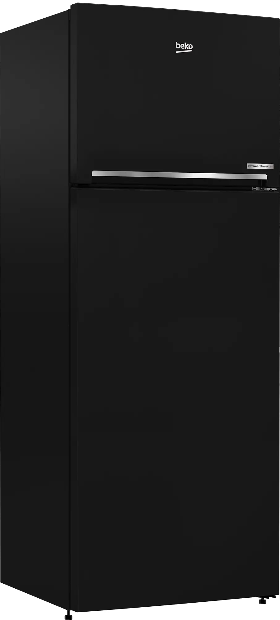 Beko Refrigerator, No Frost, 408 Liters, 2 Doors, Inverter, Black, RDNE448M20B