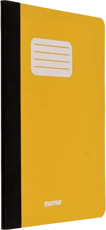 Mintra Poly Composition Notebook 60 Sheets, A5, Lined, Multiple Color