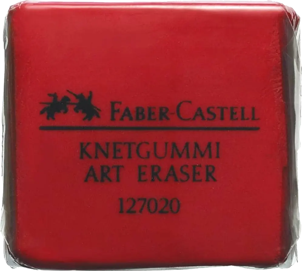 Faber Castell Charcoal Eraser, Square, One Piece, Colors, 127120