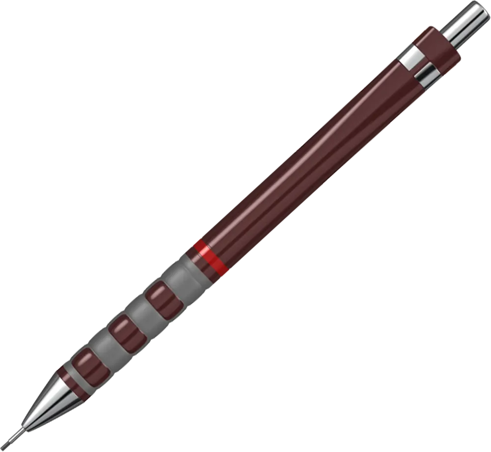 قلم سنون تيكي روترينج بلاستيك ، سن رصاص 0.5 ملم ، بني، 1904695