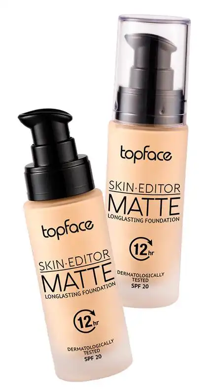 فاونديشن توب فيس سكين ايديتور مات يدوم طويلا حتي 12 ساعه، 007