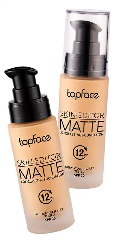 فاونديشن توب فيس سكين ايديتور مات يدوم طويلا حتي 12 ساعه، 005