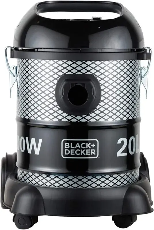 Black & Decker Vacuum Cleaner, 2000 Watt, 20 Liters, Black, BV2000