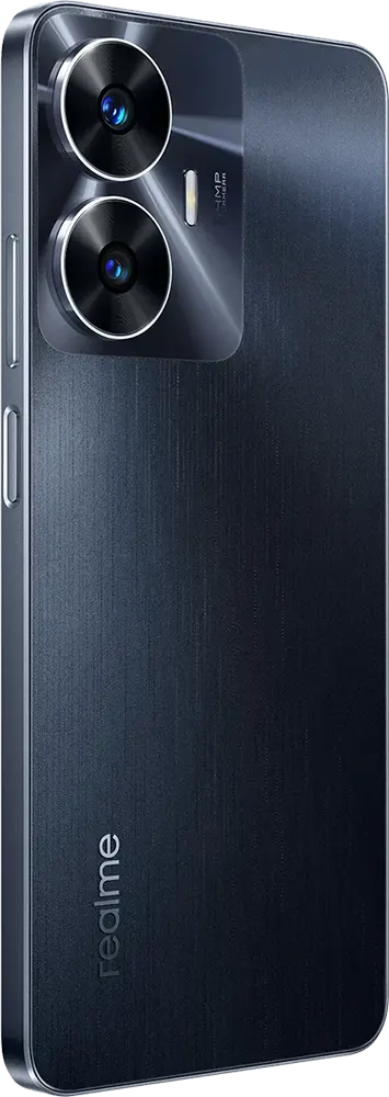 موبايل ريلمي C55 ثنائي الشريحة ، ذاكرة 256 جيجابايت ، رامات 8 جيجابايت ، شبكة الجيل الرابع  إل تي إي، أسود