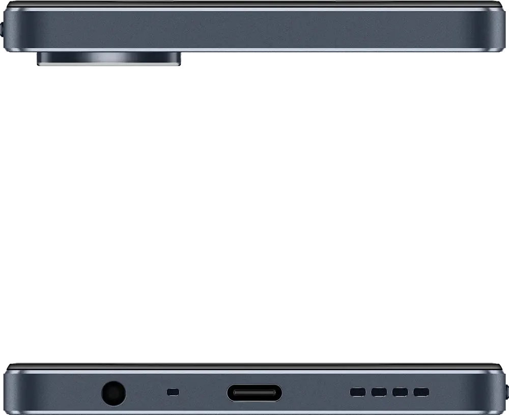 موبايل ريلمي C55 ثنائي الشريحة ، ذاكرة 256 جيجابايت ، رامات 8 جيجابايت ، شبكة الجيل الرابع  إل تي إي، أسود